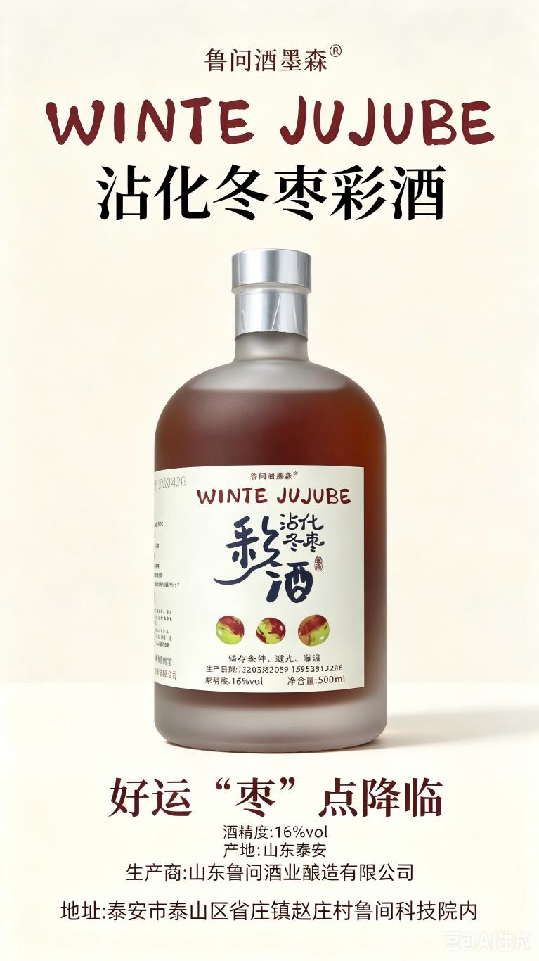 沾化冬枣彩酒