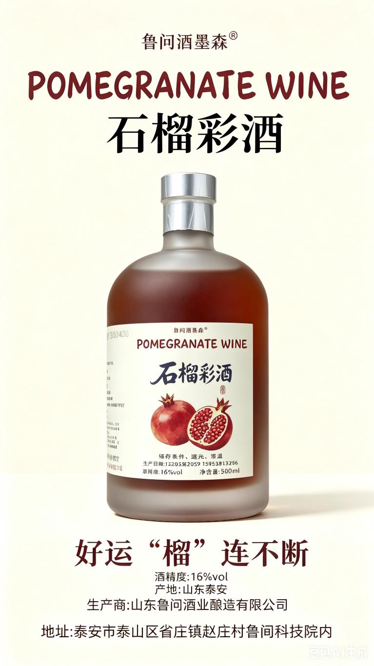 石榴彩酒