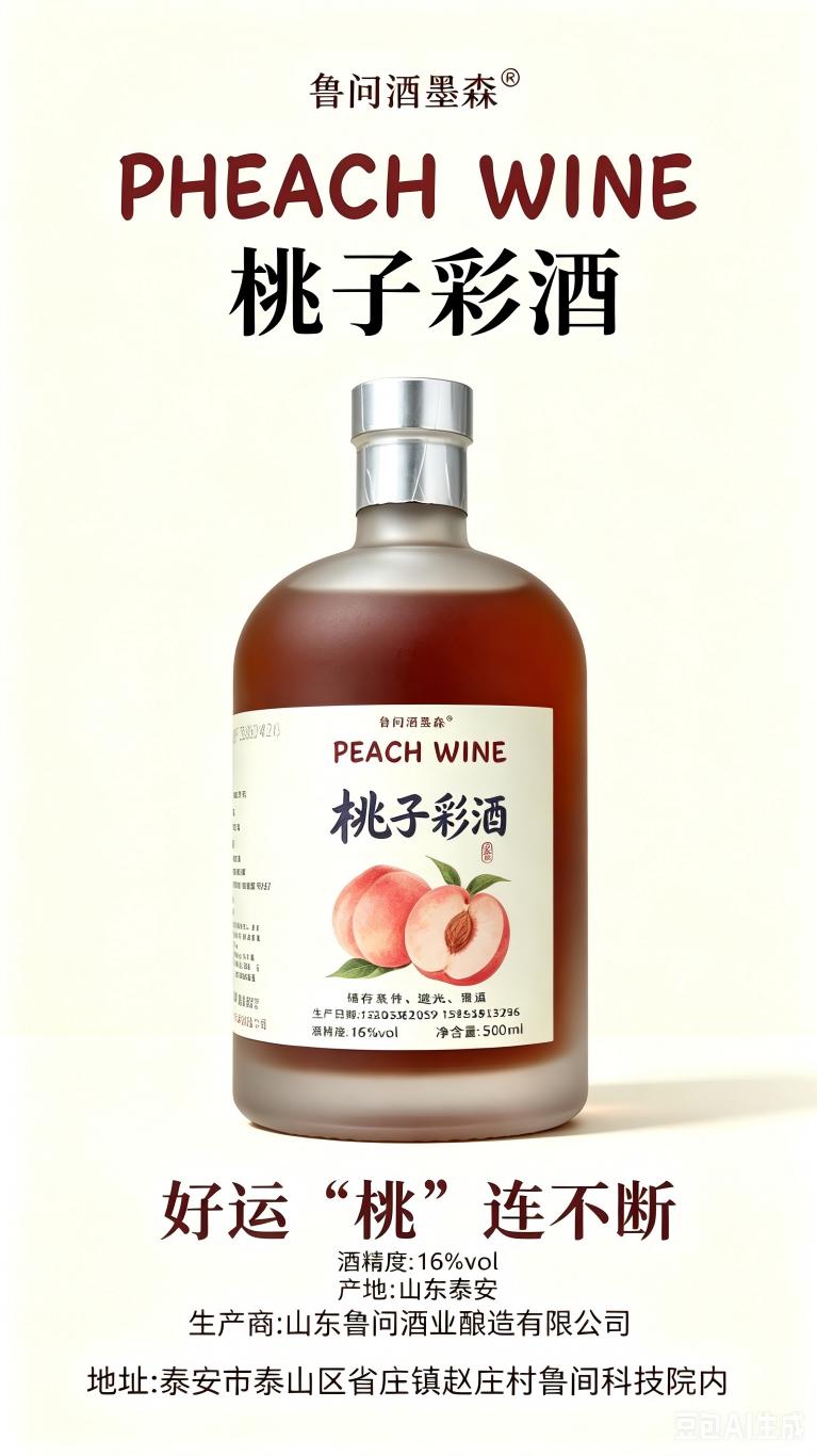 桃果彩酒
