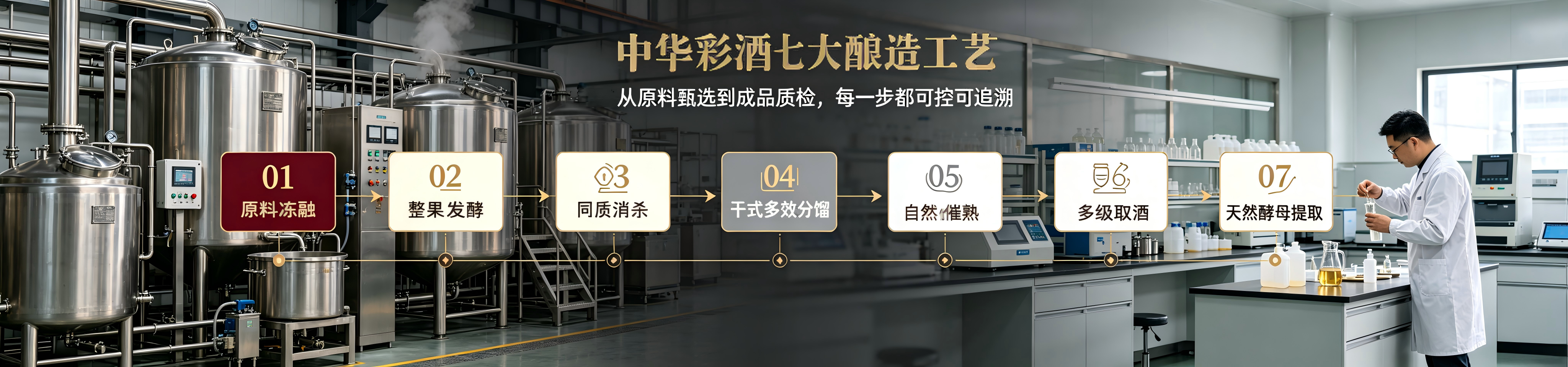 标准化七步酿造工艺